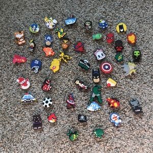 tons of croc charms